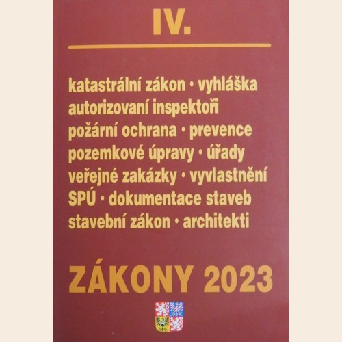 Zákony IV. 2023
