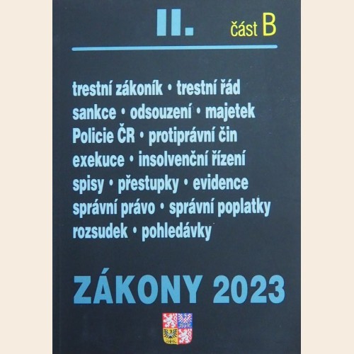 Zákony II. 2023